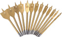 Force pro 10PCS Wood Spade Drill Bits 10, 13, 16, 19, 22, 25, 32 & 38mm - FISHER DISCOUNT