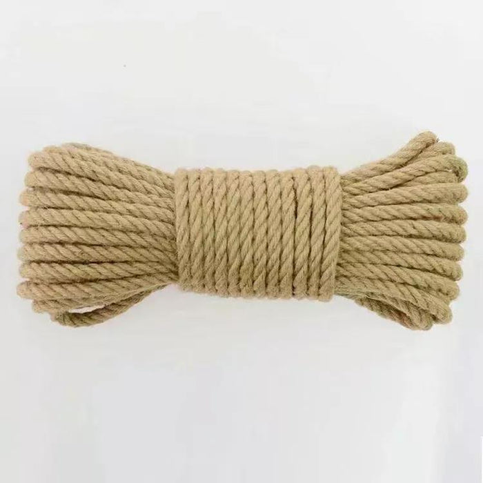 5-10MM  Sisal Rope Natural Jute Hemp Manila Twine String Cord Scratching DIY Art