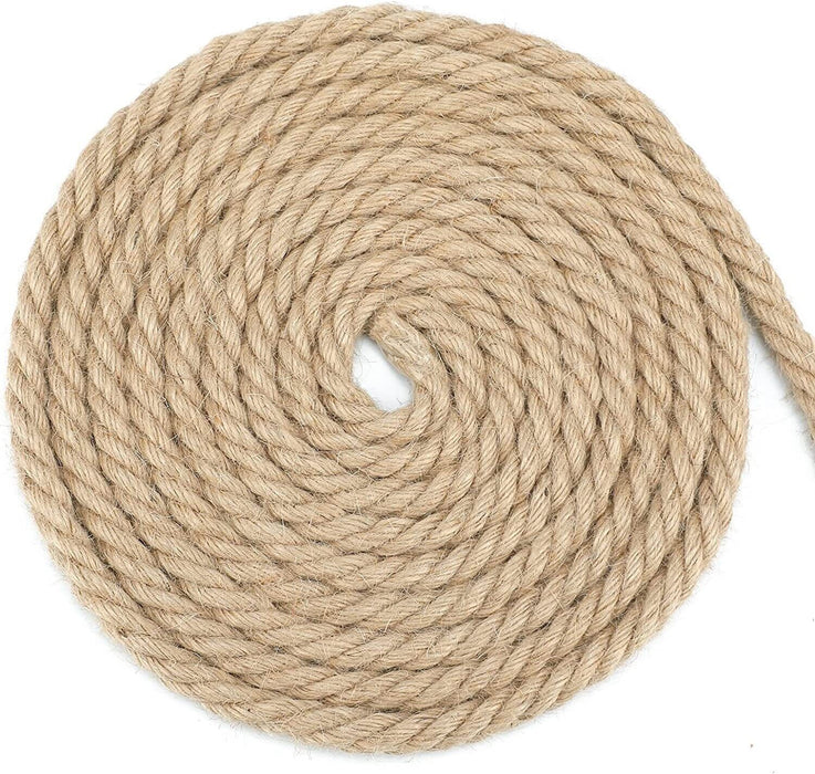5-10MM  Sisal Rope Natural Jute Hemp Manila Twine String Cord Scratching DIY Art