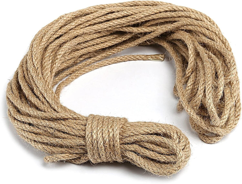 5-10MM  Sisal Rope Natural Jute Hemp Manila Twine String Cord Scratching DIY Art