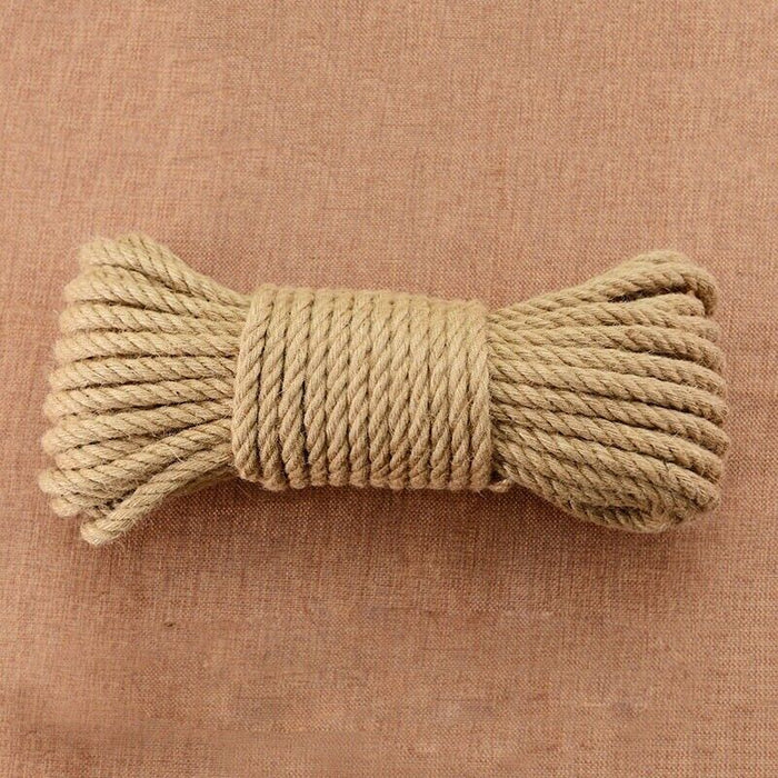 5-10MM  Sisal Rope Natural Jute Hemp Manila Twine String Cord Scratching DIY Art