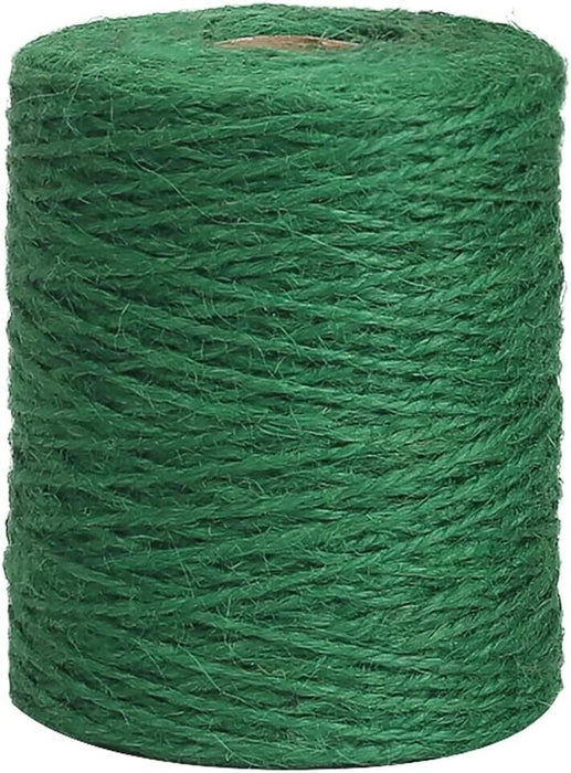 Force pro 4-Ply 65/120mL Jute Twine Sisal Natural Rope  Green Sisal Twine  SpooL