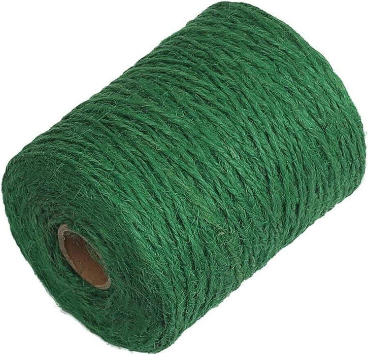 Force pro 4-Ply 65/120mL Jute Twine Sisal Natural Rope  Green Sisal Twine  SpooL