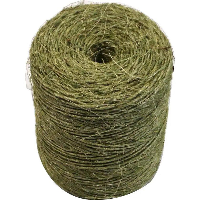 Force pro 4-Ply 65/120mL Jute Twine Sisal Natural Rope  Green Sisal Twine  SpooL