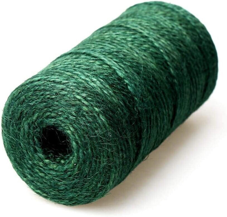 Force pro 4-Ply 65/120mL Jute Twine Sisal Natural Rope  Green Sisal Twine  SpooL