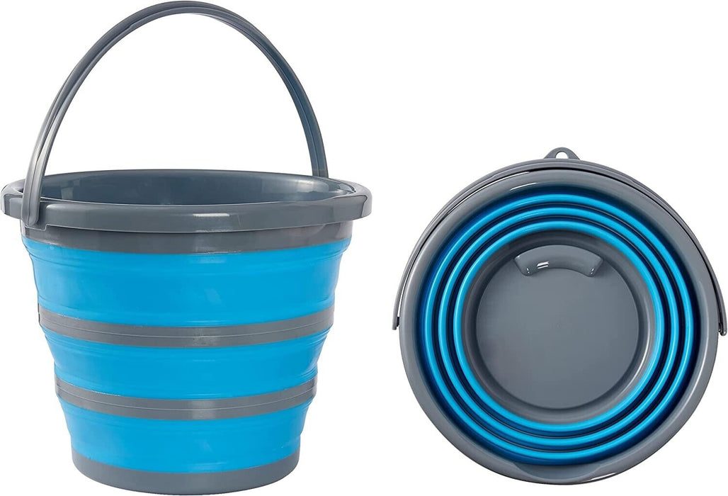 Home Master Collapsible 10L Bucket Space Saver Laundry Cleaning