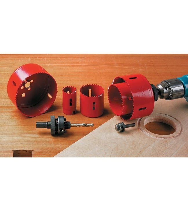 Force pro  HEAVY DUTY BI-METAL M42 COBALT ELECTRICIAN'S HOLE-SAW SET  22-111mm