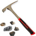 Geological Rock Pick Brick Hammer Flat Mouth Prospecting Gold Shock Reduction AU - FISHER DISCOUNT