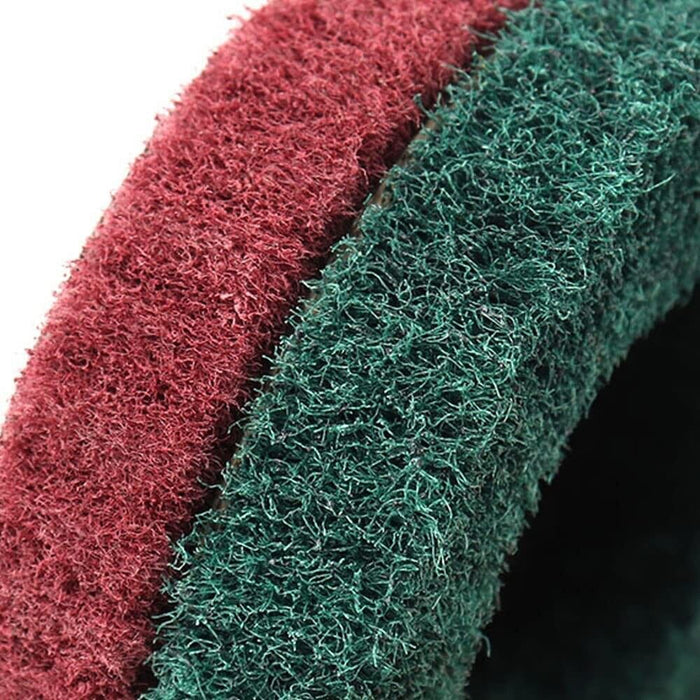 3PC 4/5" Nylon Fiber Flap Polishing Discs Buffing Wheel Scouring Pad 120/240# AU