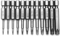 13PC Torx Head Magnetic Screw Driver Bit Set Impact Power Tamper Proof T6-T45 - FISHER DISCOUNT