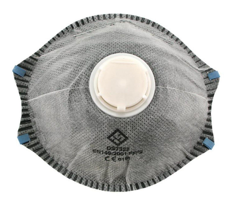 Force pro  10PC Disposable P2 Carbon Filter Respirator Dust Mask With Valve Mask
