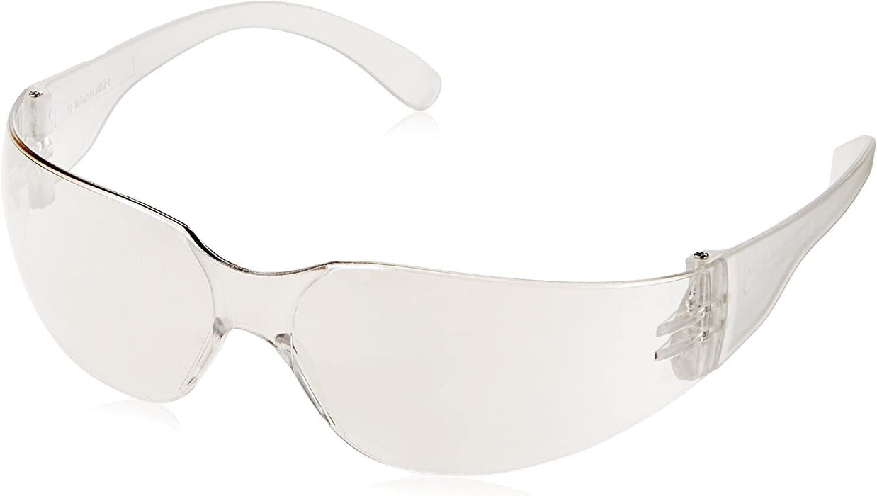 Force pro Safety Lightweight & UV treated Glasses Clear Lens AS/ NZS 133712 PACK