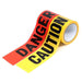 100mx75mm Caution Tape Barricade Plastic Construction Warning Decoration Danger - FISHER DISCOUNT