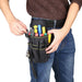 Electrician Tool Bag Waist Pocket Maintenance Pouch Belt Storage Canvas Holder - FISHER DISCOUNT