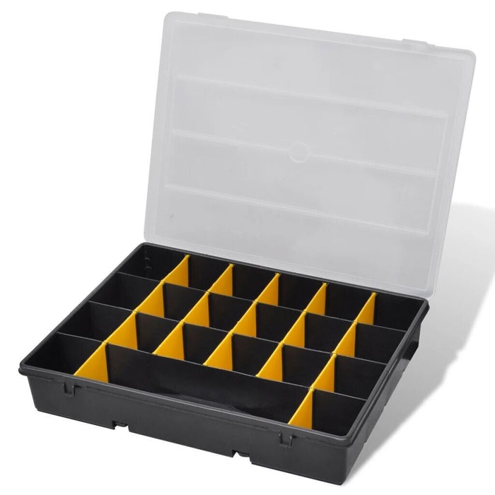 Force pro 21 Compartment Organiser Storage Box 360 x 280 x 65mm