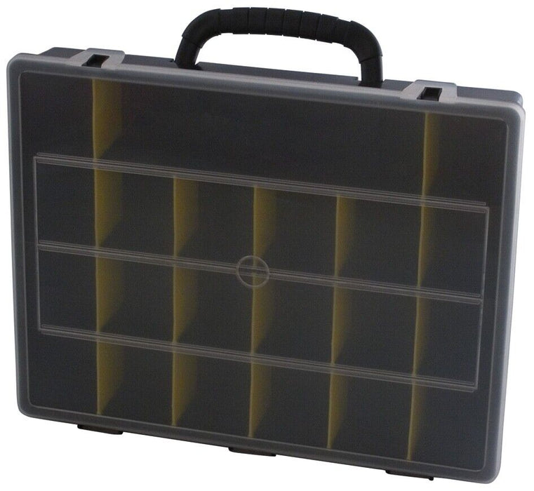 Force pro 21 Compartment Organiser Storage Box 360 x 280 x 65mm