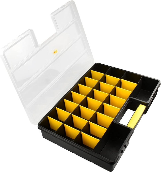 460x330x75mm Compartment Strong Removable Organiser Durable Heavy Storage Box