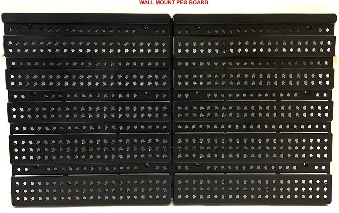 30 Bin Wall Mounted Storage Rack Shelf Organiser Nuts Bolts Garage Containers