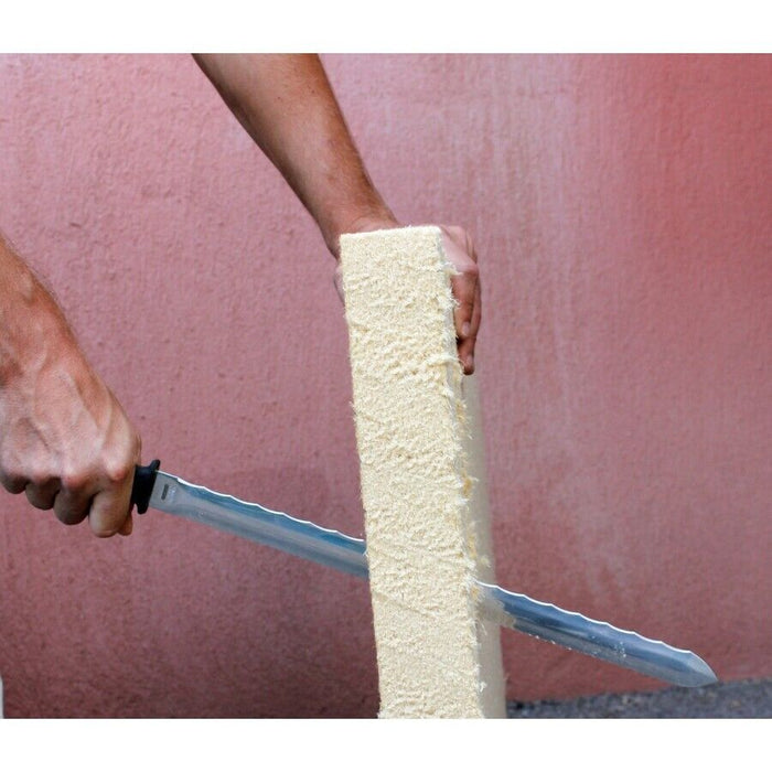 EDMA Insulation Knife 300/420mm Serrated Blade Sheath Made in French