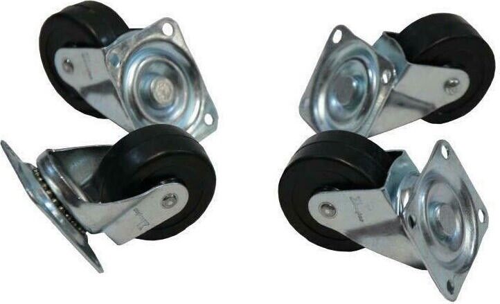 2✖️Swivel 2✖️Fixed Plate Castors Castor Wheels Furniture Office 30/40/50mm