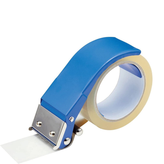 4 Rolls Packing Packaging Clear Adhesive Tape with Metal DISPENSER