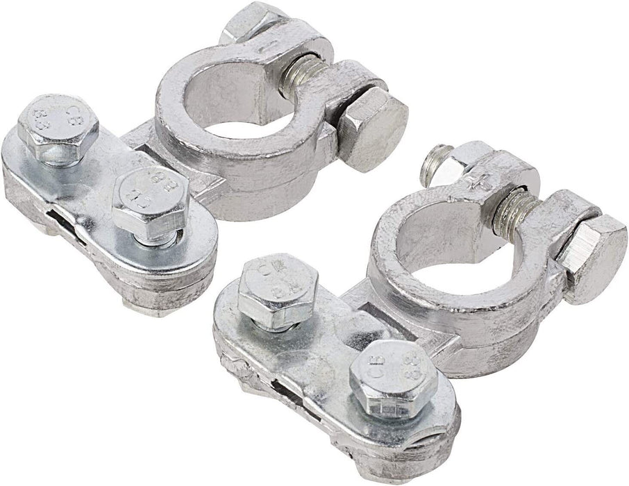 A Pair Heavy duty Extra thick wall Battery Terminal Clamp Connector Clip