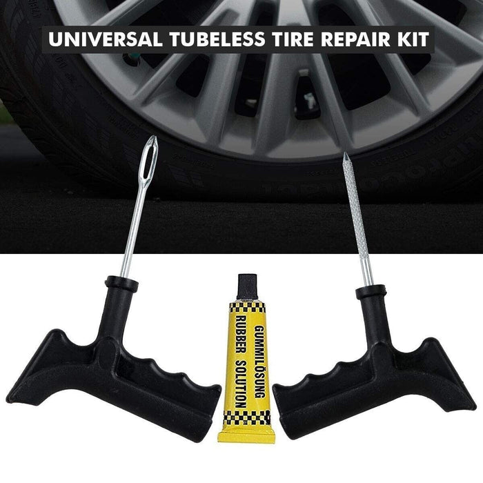 Tubeless Tyre Repair Kit Tire Puncture Emergency Repair Tools Car Motorbike