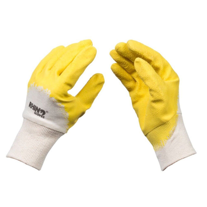 Force pro Bricklayers Glove | Heavy Duty Yellow Latex L OR XL