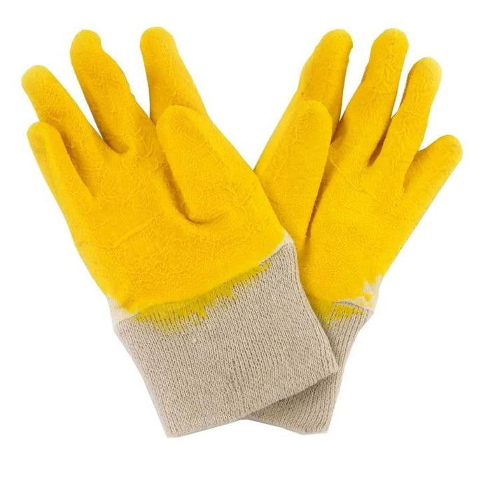 Force pro Bricklayers Glove | Heavy Duty Yellow Latex L OR XL
