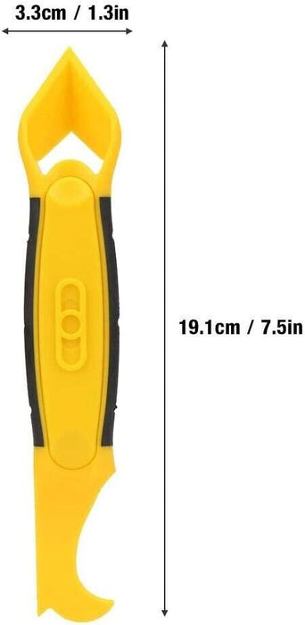 3 in 1 Silicone Caulking Tool Removal Residue Scraper Kit Sealant Replace Set