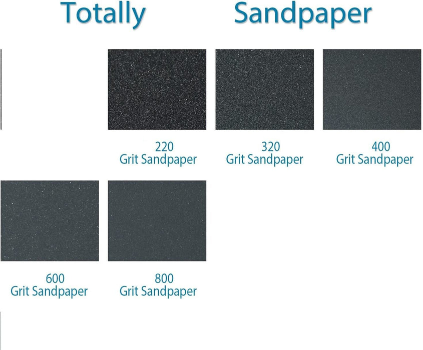 Force pro Wet and Dry Sandpaper 230x280mm 6240, 320, 400, 600 & 800 grits