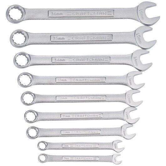 Force pro 9PCS  Spanner Set Metric  Combination Open  Box Wrench 6-14mm