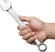 1/4-1 1/4inch Combination Ring Open End Spanner Wrench Polished Individual Size - FISHER DISCOUNT