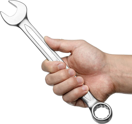 Combination Ring Open End Spanner Wrench Fully Polished Individual Size: 6-32mm - FISHER DISCOUNT