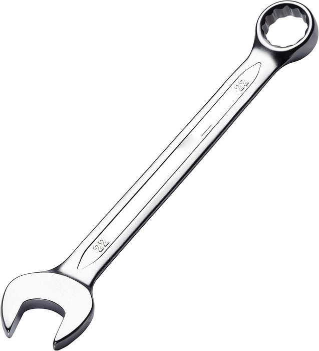 Combination Ring Open End Spanner Wrench Fully Polished Individual Size: 6-32mm - FISHER DISCOUNT