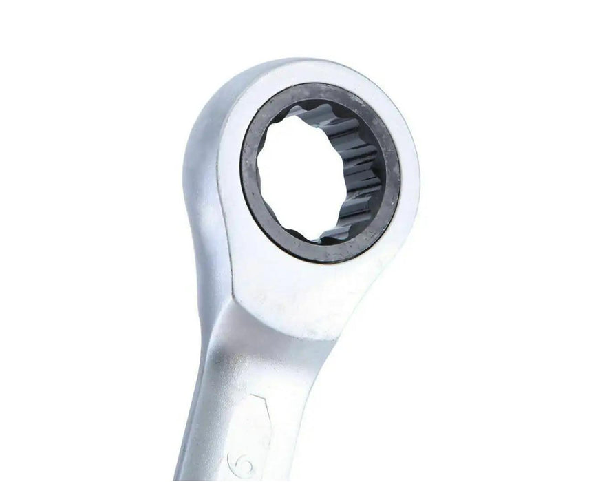 AuzGrip 12 Piece Metric Combination Ratchet Spanner Set 6-24mm Made in Taiwan