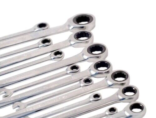 Force pro Open Ratchet Ring Spanner Wrench single one :8-24mm Made in Taiwan