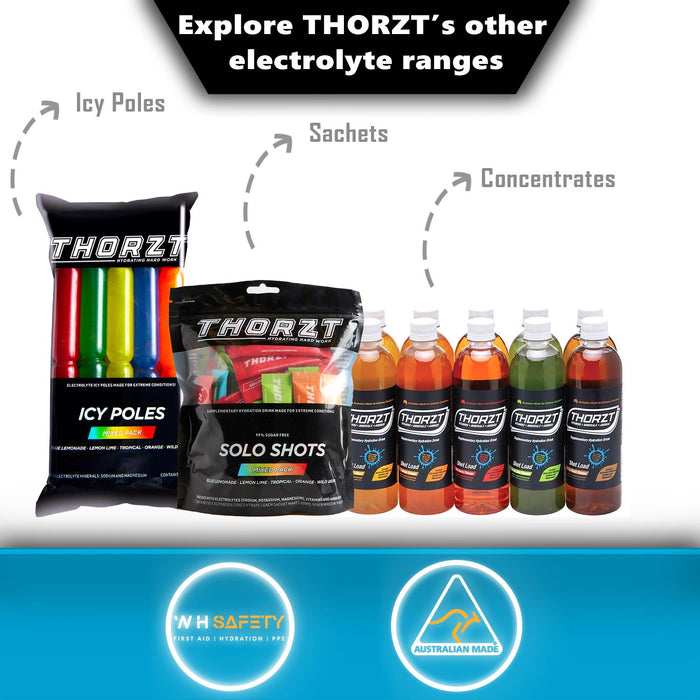 THORZT Free Sugar Electrolyte Hydration Drink Solo Shot - 50Pack  TROPICAL