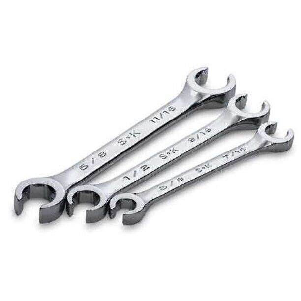 Metric Flare Nut Spanner 4PC Brake Hydraulic line Quality Spanner Made in Taiwan