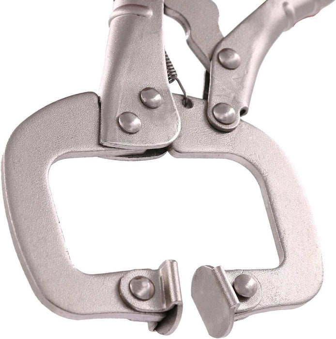GRI4pcs MINI Clamps Mig Welding Locking Plier C-Clamp Vice Grip Heavy Duty Steel