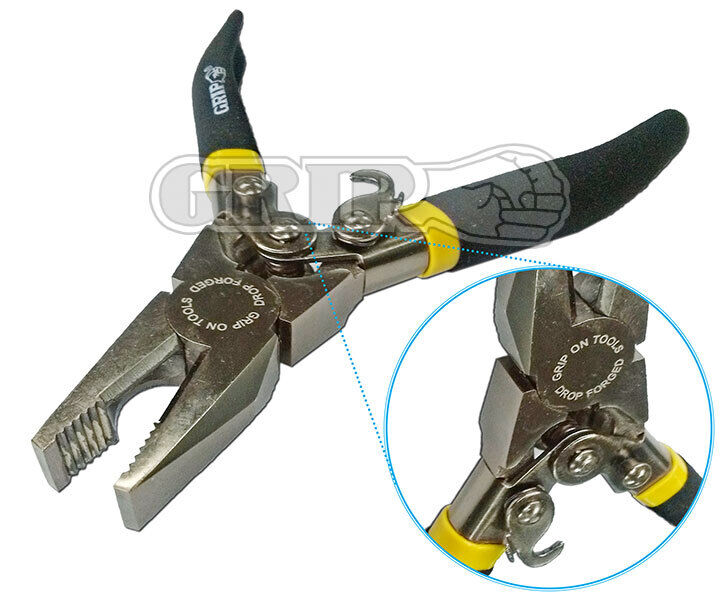 Force pro Added Double Joint COMBINATION/LONG NOSE PLIEREnergy Saving Pliers