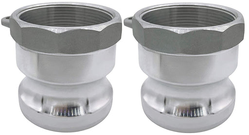 Camlock Hose Fittings- Aluminium - Type A - Male Camlock x Female Thread - FISHER DISCOUNT