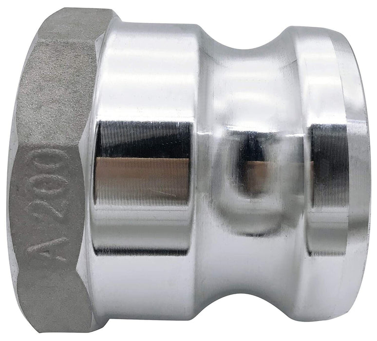 Camlock Hose Fittings- Aluminium - Type A - Male Camlock x Female Thread - FISHER DISCOUNT