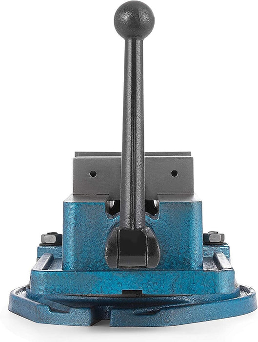 100/125/150mm Milling Machine Lockdown Vise Swivel Base Lock Vise Bench Clamp - FISHER DISCOUNT