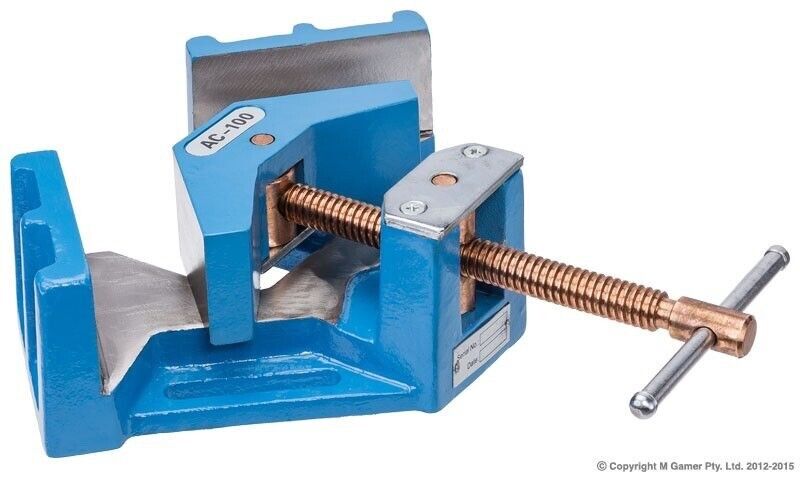 4" Open Jaw 90 Degree Welder Welding Molding Angle Corner Clamp Bench Vise