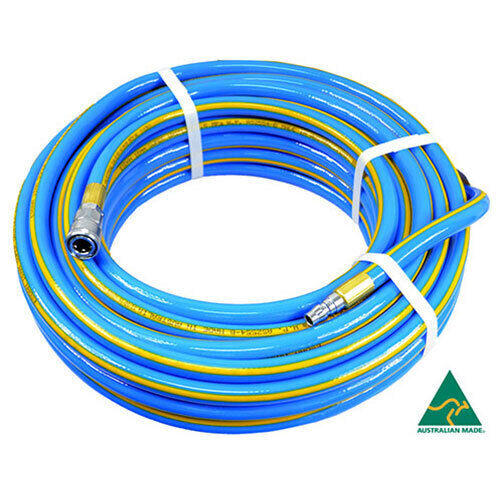 Super Uniflex 10mm HOSE Air Hose Nitto Stle Fittings Made in AU 10m/20m/30m