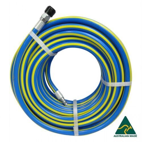 Super Uniflex 10mm HOSE Air Hose Nitto Stle Fittings Made in AU 10m/20m/30m