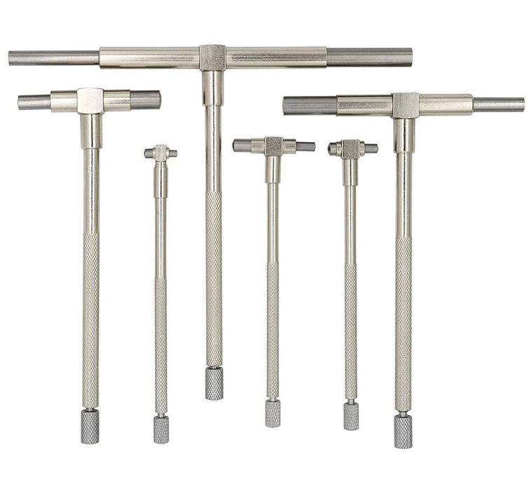 Force pro Telescoping Gage 6Pcs Range Precision T-Bore Hole Gauge Engineers