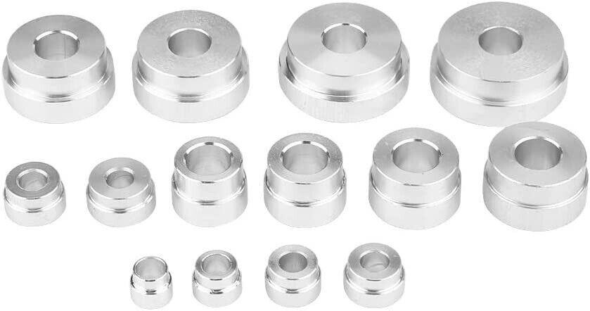 Force pro  17pc Aluminiu Wheel Bearing Race Seal Bush Driver Set Garage Tool Kit