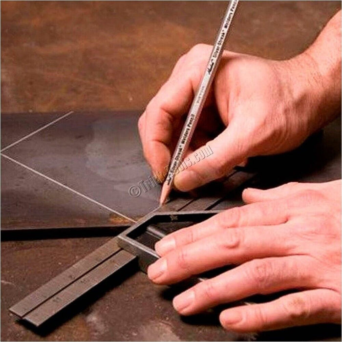 Markal Welders Pencil Red-Riter & 2 Pieces Silver Streak Made in USA